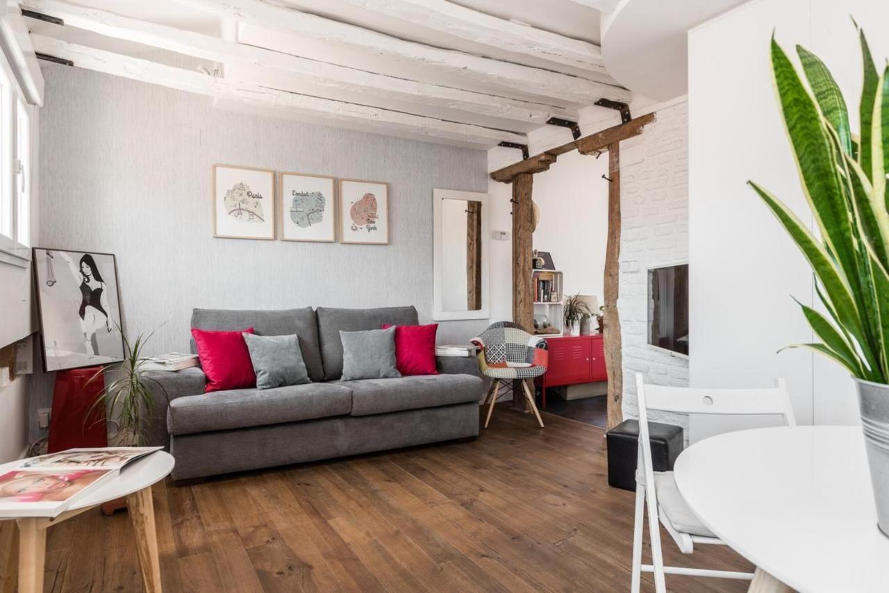 Charming La Latina Home Madrid Bagian luar foto